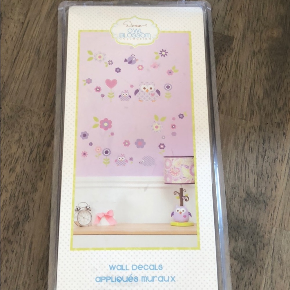 Dena Owl Blossom Wall Decals